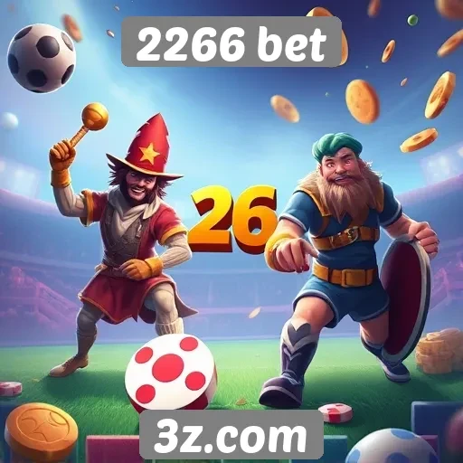 Variedade de jogos disponíveis na plataforma 2266 bet